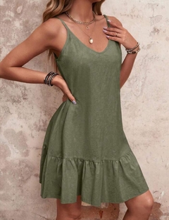 Vestido Verde Rosaura - comprar online