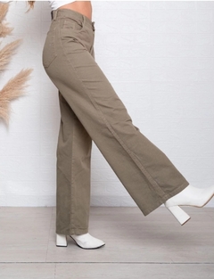 Pantalon Wide leg camel