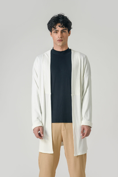 Cardigan canelado Mor Anjos - comprar online