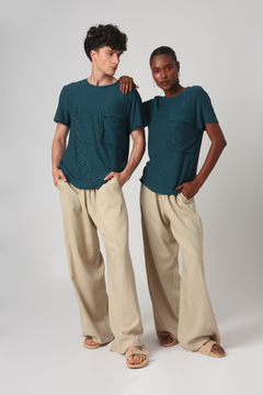 Calça Pantalona Maribel 2 Natural Soft - loja online