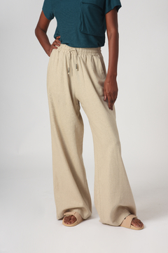 Calça Pantalona Maribel 2 Natural Soft - comprar online