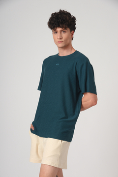 Camiseta com Bordado BSTL Ocean Tinto - BSTL | Loja Online