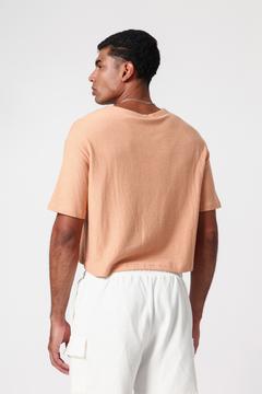 Camiseta Cropped Clay Clay Tinto - BSTL | Loja Online