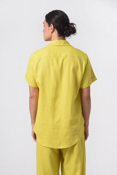 Camisa de Linho Martim 4 Cipreste Soft - BSTL | Loja Online