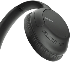 SONY WH-CH710N BLACK Inalámbrico + Bluetooth + Cancelación Activa de Ruido + Micrófono + Alexa + 35 hs. de carga - TodoAuriculares