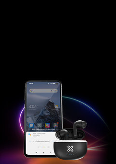 Imagen de KLIP XTREME TWS EDGEBUDS PRO Black Inalámbrico + Bluetooth 5.3 + Cancelación Activa de Ruido + IPX3 (Deportes) + 6,5hs de autonomía y 26hs totales