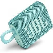 PARLANTE JBL GO 3 TURQUESA Compacto + Bluetooth 5.1 + IP67 Impermeable + Extra Bass + 5hs. de Autonomía + Potencia 4.2W