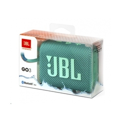 Imagen de PARLANTE JBL GO 3 TURQUESA Compacto + Bluetooth 5.1 + IP67 Impermeable + Extra Bass + 5hs. de Autonomía + Potencia 4.2W