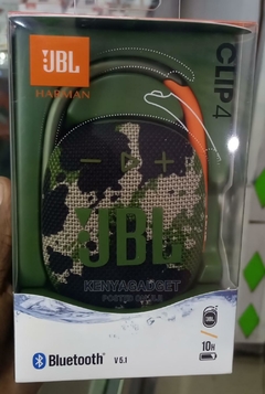 PARLANTE JBL CLIP 4 SQUAD Compacto + Bluetooth 5.1 + IP67 Impermeable + Graves Potentes + 10 hs. de Autonomía + Potencia 5 W - tienda online