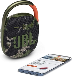 PARLANTE JBL CLIP 4 SQUAD Compacto + Bluetooth 5.1 + IP67 Impermeable + Graves Potentes + 10 hs. de Autonomía + Potencia 5 W - TodoAuriculares