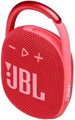 PARLANTE JBL CLIP 4 ROJO Compacto + Bluetooth 5.1 + IP67 Impermeable + Graves Potentes + 10 hs. de Autonomía + Potencia 5 W en internet