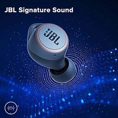 Imagen de JBL LIVE 300 PREMIUM Blue Inalámbrico + Bluetooth + Tecnologías Ambient Aware y TalkThru + 20hs. de Carga + APP My JBL (Google Asistent/Alexa)