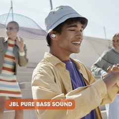 JBL Tune 130NC TWS White Bluetooth + Cancelación Activa de Ruido + IPX4 Deportes + 4 Micrófonos + hasta 40hs.de Carga (copia) - tienda online