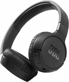 JBL TUNE 660NC BLACK Bluetooth+Noise Cancelling+Microfono+Pure Bass +APP + 55hs. de carga