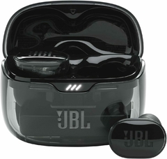 JBL TUNE BUDS GHOST EDITION TWS Black Bluetooth + Cancelación Activa de Ruido + IPX4 Deportes + 4 Micrófonos + hasta 48hs.de Carga -