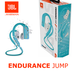 JBL ENDURANCE JUMP CELESTE Bluetooth + IPX7 Impermeable + Deportes + 8hs. Carga + 100% Originales - tienda online
