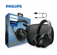 PHILIPS TAPH805BK BLACK (OPEN BOX) + Bluetooth + HI RES (Alta Definicion)+ Active Noise Cancelling + 30hs. de Carga - tienda online