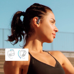 Imagen de SOUNDPEATS S5 Black Auricular Deportivo de Gancho + Bluetooth 5.0 + IPX7 Impermeables (Deportes) + 5hs. de Autonomía 20hs. totales