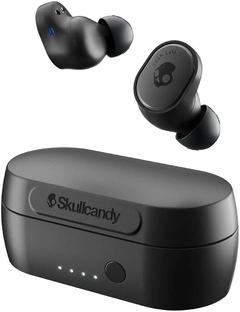 SKULLCANDY SESH EVO TRUE Negro con Microfono+Impermeables (Deportes)+Graves Profundos + 5hs de Carga