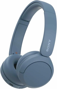 SONY WH-CH520 BLUE Inalámbrico + Bluetooth + Micrófono + EQ. APP Sony Conect + Conexion Multipunto + 50 hs. de carga