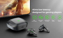 TOZO G1 WIRELESS GAMING EARBUDS Inalámbricos + Bluetooth + Extra Baja Latencia 45ms + Micrófono alta Sensibilidad + Super Cómodos + Modo Música/Gamer + 30 hs de Carga Total. - comprar online