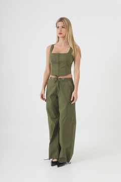 PANTALÓN LAZY SPIRIT VERDE - Giantessa