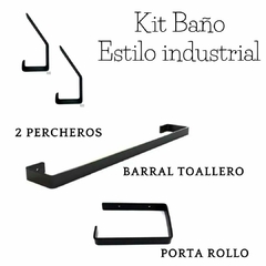 KIT BAÑO HIERRO INDUSTRIAL