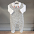 Macacão Dante com body urso gravatinha - comprar online