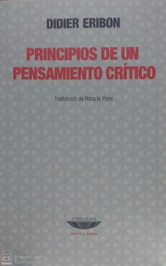 Principios de un pensamiento cientifico