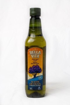 ACEITE DE OLIVA "BELLA VITA" x 500 ml botella plástico