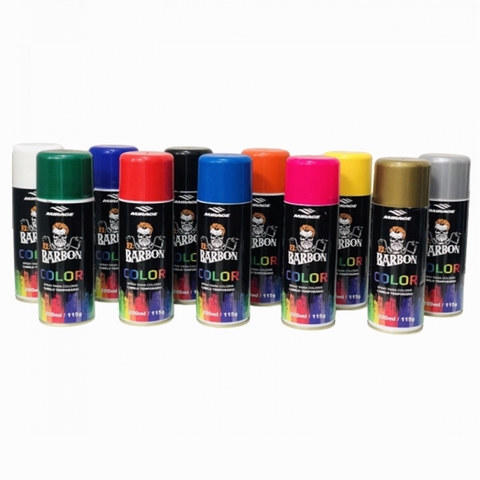 Tinta Temporaria Spray para Cabelos Azul BarberShop Tinta da Alegria  250ml/125g