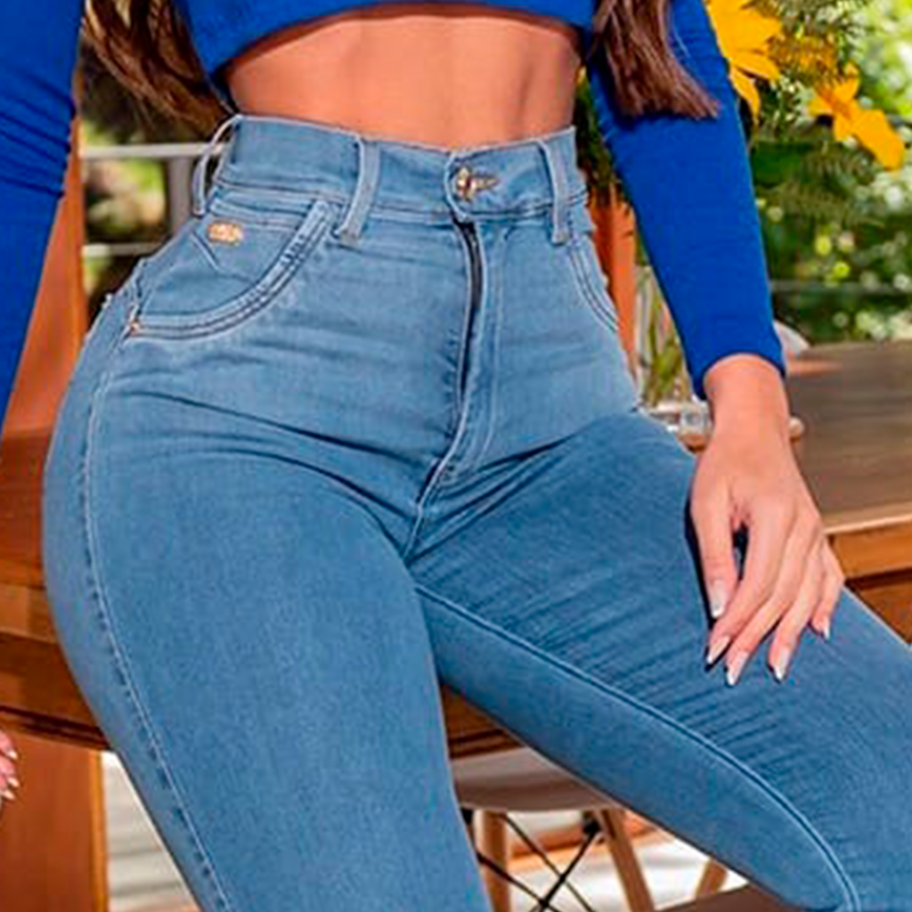Calça jeans feminina levanta bumbum Ri19 ref. 74756