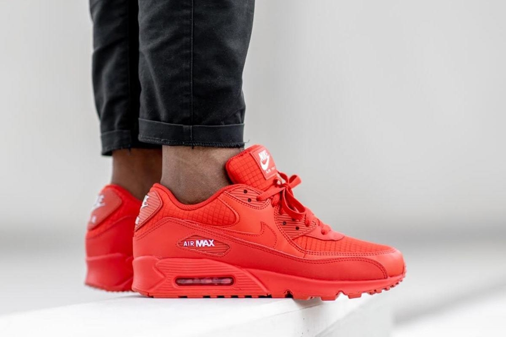 Nike air max 90 essential best sale university red