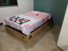 cama de casal em madeira maciça, Playground dos sonhos, playground para gatos na internet