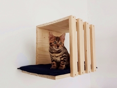 Nicho Treliçado para gatos, gatificaçao personalizada, verticalizaçao - Gatificação Pet Art - playground para gatos, marcenaria para animais. Melhores preços 