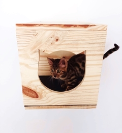 Imagem do Playground para gatos ECO NICHO, 14 peças - gatificaçao pet art, verticalização