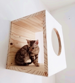 Playground para gatos Patas nas nuvens, 7 pecas-gatificaçao pet art, verticalizaçao - loja online