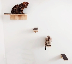 Playground para gatos eco ponte, 7 peças-gatificaçao personalizada, pet art verticalizaçao - loja online