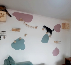 Playground para gatos andei na ponte, 11 peças-gatificaçao personalizada, verticalizaçao-Pet Art - comprar online