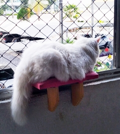 Prateleira de janela para gatos-gatificaçao personalizada, Pet Art - comprar online