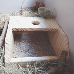 Caixa de areia para pequenos roedores- roedificacao, enriquecimento ambiental - comprar online