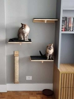 Payground para gatos Snowbel - 6 peças- gatil de parede
