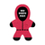 Almofada Personalizada MiniClone - Seu Rosto Na Almofada 35x26 - Round Vermelho