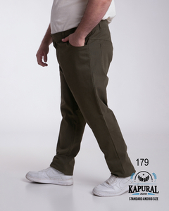 179E pantalon gabardina elastizada corte jean 50 al 68 en internet