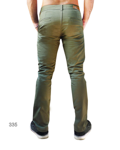 335 - Pantalon gabardina elasdtizada corte chino - 38 al 48 - Kapural 