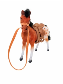 Caballos Felpa con Montura 15 cm - Premavintage