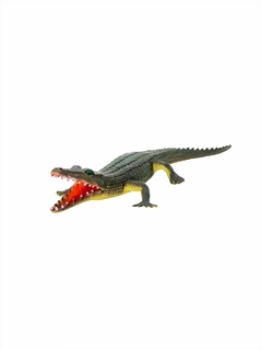 Cocodrilo Chico Mediano Reptil de Plastico Goma 30 Cm - comprar online