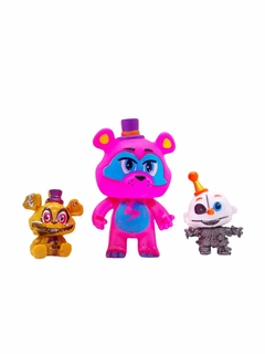 Fnaf SECURITY BREACH vinyl figuras x 3 - tienda online