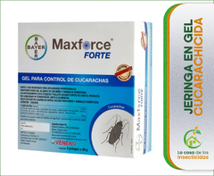 Maxforce Forte gel cucarachicida by Bayer. Hecho en USA. Pack 4 Jeringas