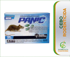 Panic 100 gr Raticida rodenticida para control de roedores